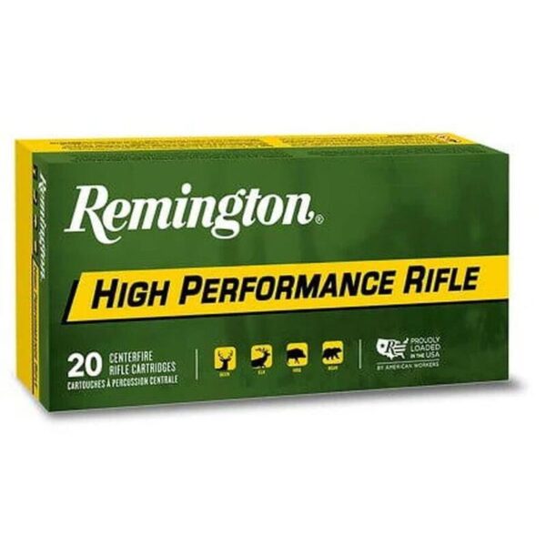 Remington High Performance Rifle Ammunition .308 Win 180gr PSPBT 2640 fps 20/ct - Precision Shot Firearms