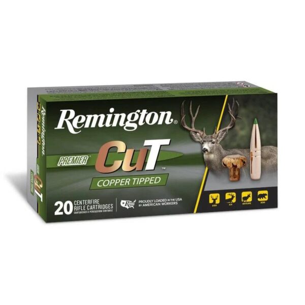Remington Premier Cut Copper Tipped Rifle Ammunition 308 Win 150gr PT 2800 fps 20/ct - Precision Shot Firearms
