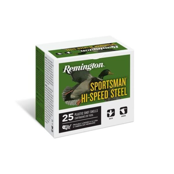 Remington Sportsman Hi-Speed Steel Shotgun Shotshells 10 ga 3-1/2 in 1-3/8 oz #BB 1500 fps 25/ct - Precision Shot Firearms