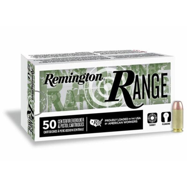 Remington Range Handgun Ammo .40 S&W 180 gr FMJ 990 fps 50/ct - Precision Shot Firearms