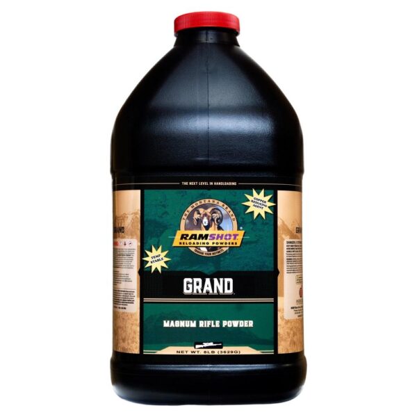 Ramshot Grand Rifle Powder 8lb - Precision Shot Firearms