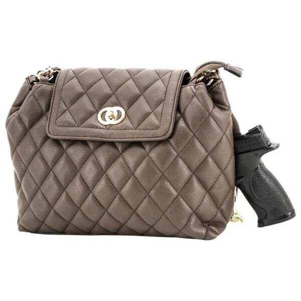 Rugged Rare Coco Concealed Carry Purse Brown - Precision Shot Firearms