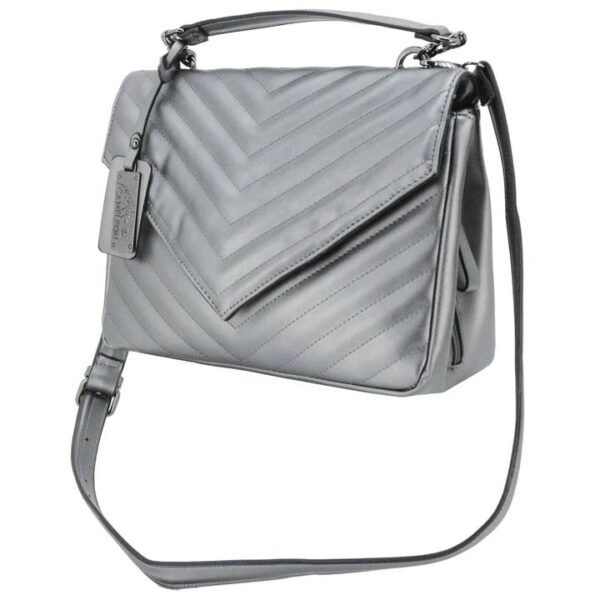 Rugged Rare Aria Concealed Carry Purse Silver - Precision Shot Firearms