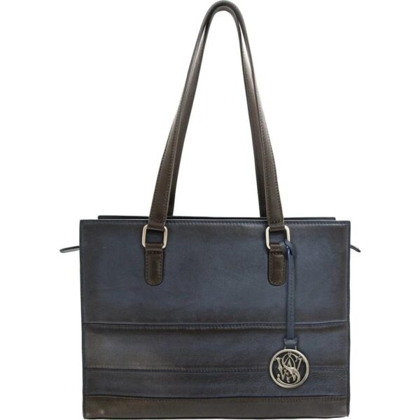 Rugged Rare Smith & Wesson Structured Concealed Carry Handbag Blue - Precision Shot Firearms
