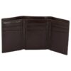 Rugged Rare S&W Tri Fold Wallet Brown - Precision Shot Firearms