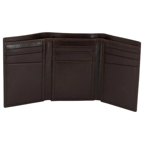 Rugged Rare S&W Tri Fold Wallet Brown - Precision Shot Firearms