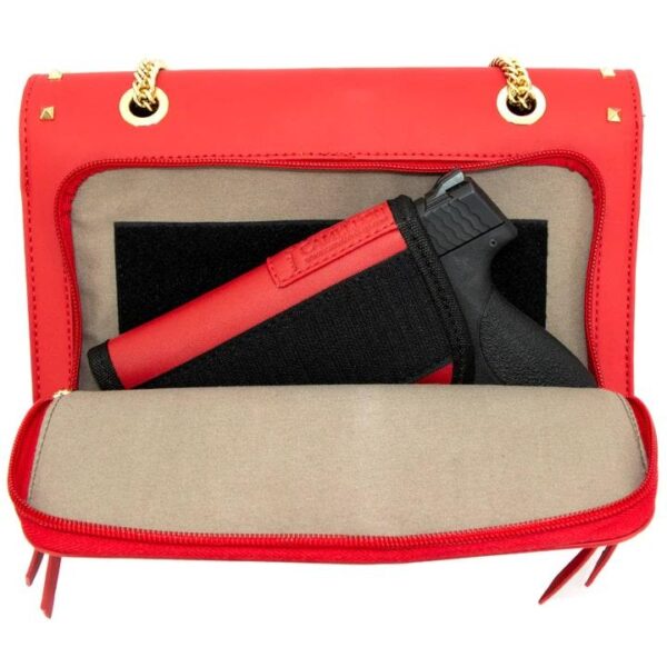 Rugged Rare Kylie Concealed Carry Purse Red - Precision Shot Firearms