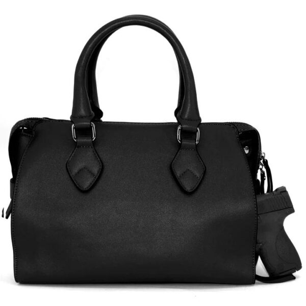Rugged Rare Bella Concealed Carry Handbag Black - Precision Shot Firearms