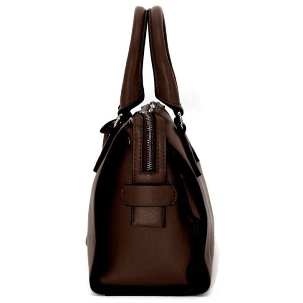 Rugged Rare Bella Concealed Carry Handbag Dark Chestnut - Precision Shot Firearms