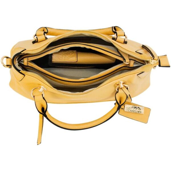 Rugged Rare Darcy Concealed Carry Handbag Biscuit Yellow - Precision Shot Firearms
