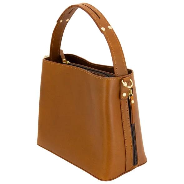 Rugged Rare S&W Bucket Bag Concealed Carry Purse Tan - Precision Shot Firearms