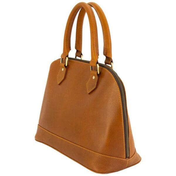 Rugged Rare S&W Classic Satchel Concealed Carry Purse Tan - Precision Shot Firearms
