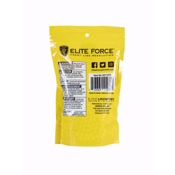 Umarex Elite Force Tracer 6mm BB's .20g Light Green 1000/ct - Precision Shot Firearms