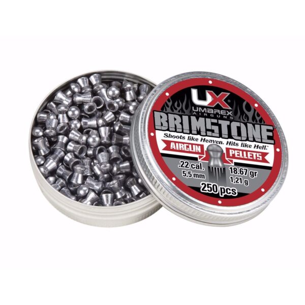 Umarex UX Brimstone Pellets .22 TITAN 18.67 gr 250 ct - Precision Shot Firearms