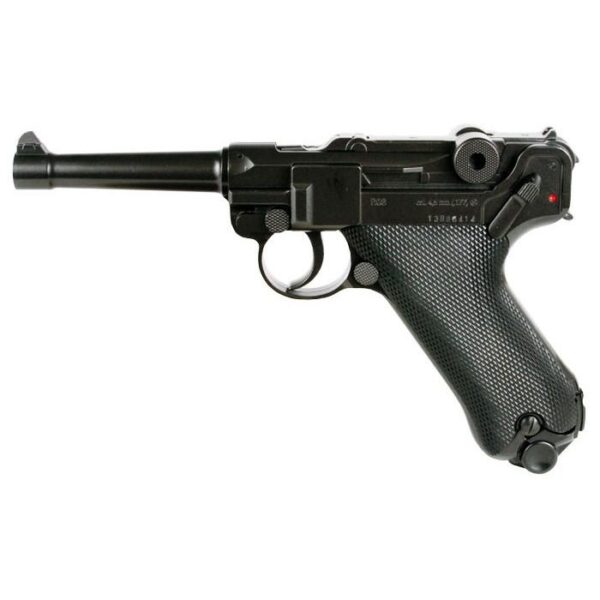 Umarex RWS Legends P.08 Luger Air Pistol .177 Cal 21rd Black - Precision Shot Firearms