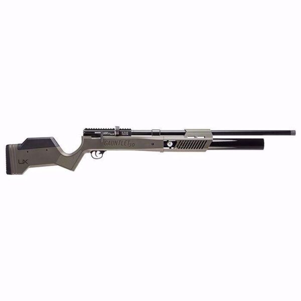 Umarex Gauntlet SL30 Airgun Rifle .30 Cal PCP with Side Lever Cocking Brown Stock - Precision Shot Firearms