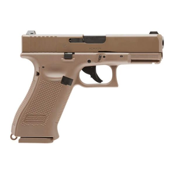 Umarex Glock 19x Gen5 Airgun Pistol - Coyote 18-Shot Tan .177 BB - Precision Shot Firearms