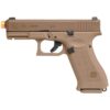 Umarex GLOCK? 19X Gen5 Blowback Airgun Pistol - Coyote Airsoft 6mm BB - Precision Shot Firearms