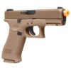 Umarex GLOCK? 19X Gen5 Blowback Airgun Pistol - Coyote Airsoft 6mm BB - Precision Shot Firearms