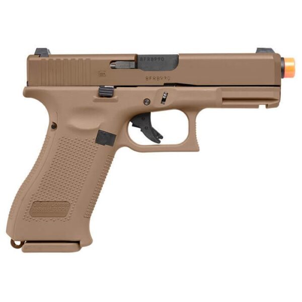Umarex GLOCK? 19X Gen5 Blowback Airgun Pistol - Coyote Airsoft 6mm BB - Precision Shot Firearms