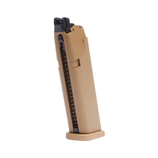 Umarex GLOCK? 19X Gen5 Blowback Airgun Magazine - Coyote Airsoft 6mm BB 20/rd - Precision Shot Firearms