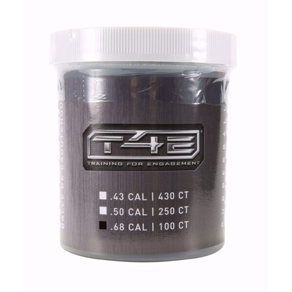 Umarex T4E Rubber Balls .68 Cal Black 100/ct - Precision Shot Firearms