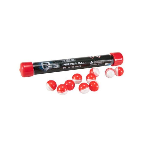 Umarex P2P Pepper Rounds .50 cal Red/White 10/ct - Precision Shot Firearms