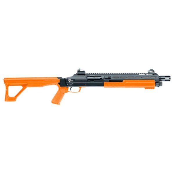 Umarex HDX Pepper Ball Shotgun 68 caliber Airgun Black and Orange 425 fps - Precision Shot Firearms