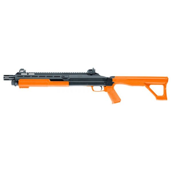 Umarex HDX Pepper Ball Shotgun 68 caliber Airgun Black and Orange 425 fps - Precision Shot Firearms