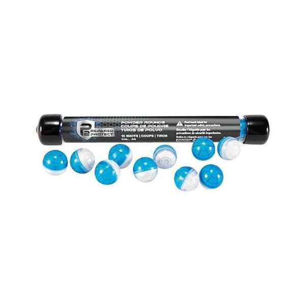 Umarex P2P Core Defense Powder Rounds - .68 cal-blue/black-10 ct - Precision Shot Firearms