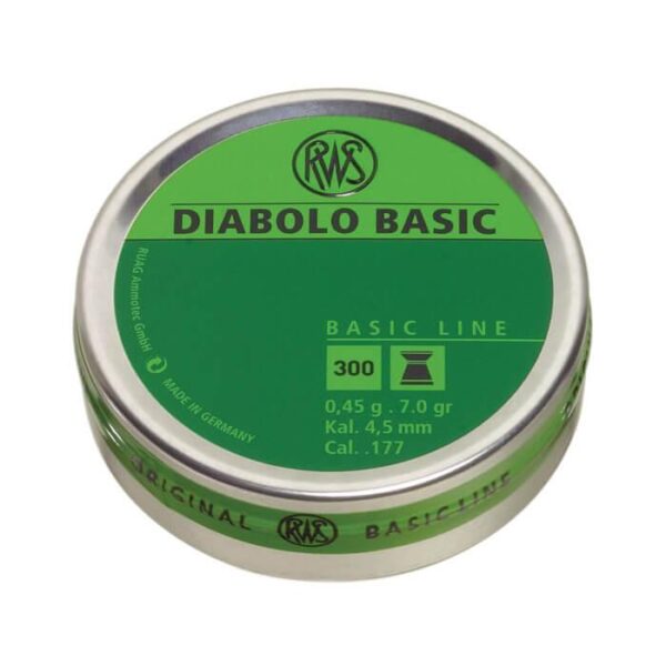 Umarex RWS Diabolo Airgun Pellets .177 cal 300/ct - Precision Shot Firearms