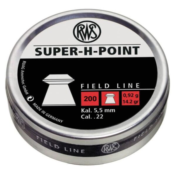 Umarex RWS Super H Point Pellets .22 cal 300/ct - Precision Shot Firearms