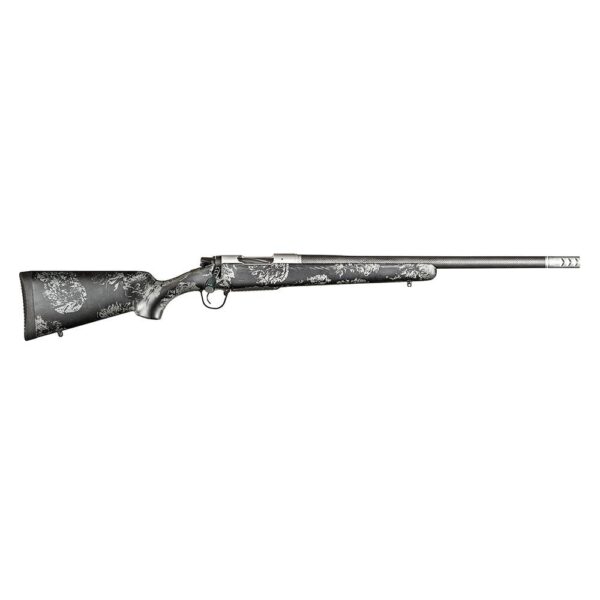 Christensen Arms Ridgeline FFT Rifle 25 Creedmoor 4rd Capacity 20" Threaded Carbon Fiber Barrel Natural Stainless w/Gray Accents Stock - Precision Shot Firearms