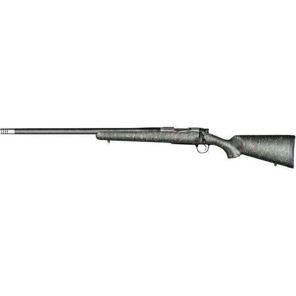 Christensen Arms Ridgeline LH Rifle 6.5 PRC 4rd Magazine 24" Barrel Stainless Steel Green Black/Tan Webbing Stock - Precision Shot Firearms