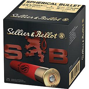 Sellier & Bellot Shotshells .410 ga 2-1/2" 3 plts #000 1247 fps 25/ct - Precision Shot Firearms