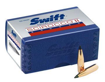 Swift Scirocco II Bullets .338 cal .338" 210 gr BTS 100/ct - Precision Shot Firearms