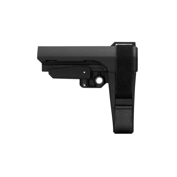 SB Tactical SBA3 5-Position Adjustable Stock for AR-15 Platforms- Black - Precision Shot Firearms