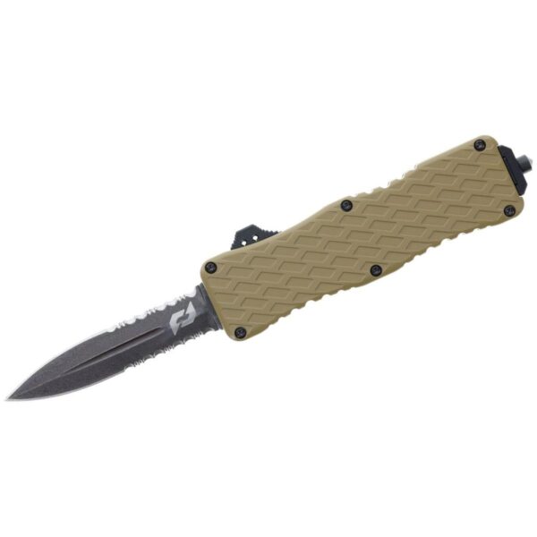 Schrade Uproar Tactical D/A OTF Knife 3" Blade FDE - Precision Shot Firearms