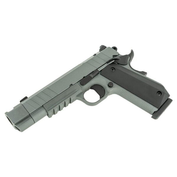SDS Tisas 1911 Nightstalker SF-C Handgun 45 Auto 8rd Magazine 4.25'' Compensated Barrel Cerakote Grey Finish - Precision Shot Firearms