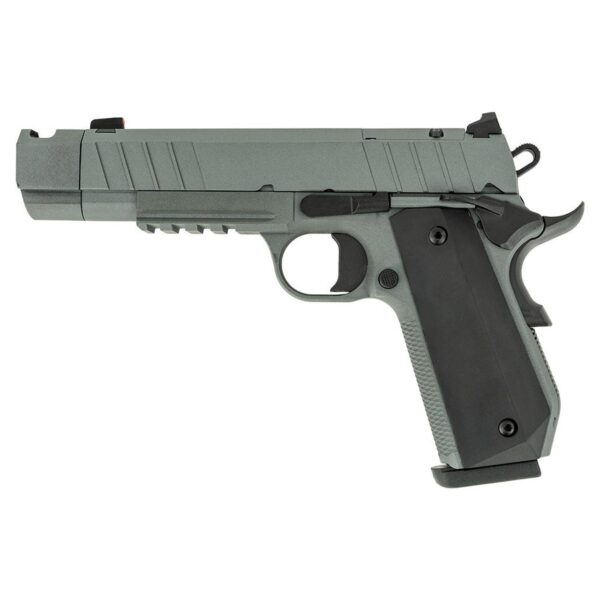 SDS Tisas 1911 Nightstalker SF-C Handgun 45 Auto 8rd Magazine 4.25'' Compensated Barrel Cerakote Grey Finish - Precision Shot Firearms