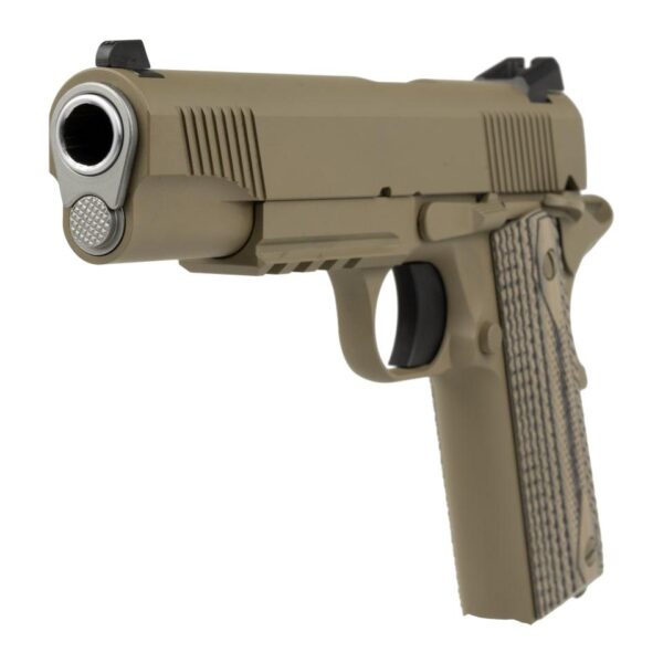 SDS Imports Tisas 1911 Raider B45R Handgun .45 Auto 8rd Magazine 5" Barrel FDE Cerakote G10 Grips - Precision Shot Firearms