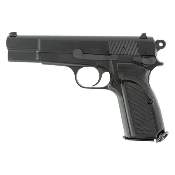SDS Imports Inglis L9A1 Hi-Power Handgun 9mm Luger 15rd Magazines(2) 4.7'' Barrel Black Chromate Finish - Precision Shot Firearms