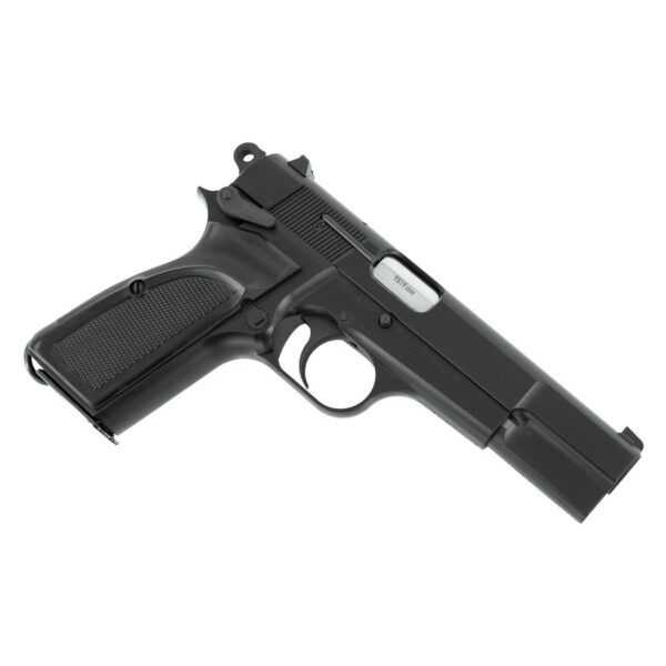 SDS Imports Inglis L9A1 Hi-Power Handgun 9mm Luger 15rd Magazines(2) 4.7'' Barrel Black Chromate Finish - Precision Shot Firearms
