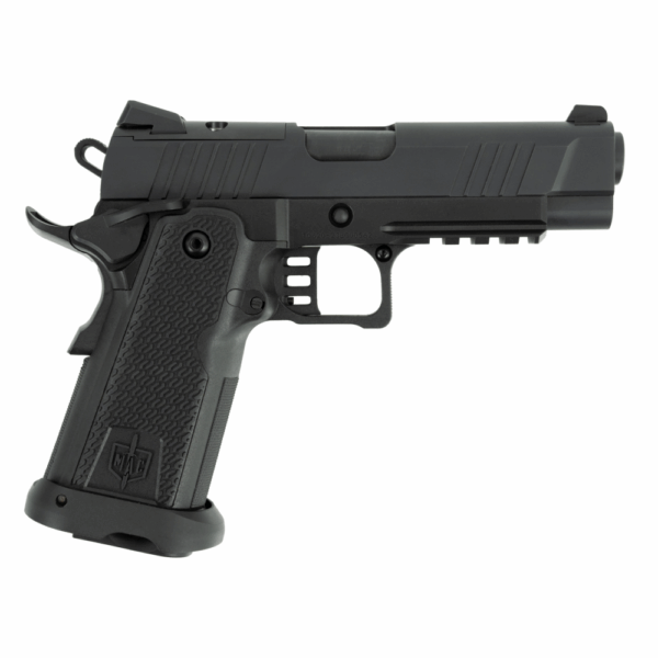 SDS MAC 1911-9 DS Handgun 9mm Luger 17rd Magazines (2) 4.25" Barrel Black - Precision Shot Firearms
