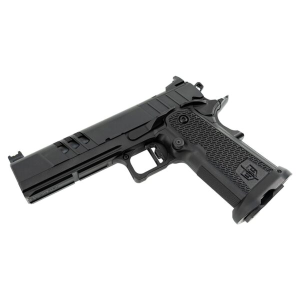 SDS MAC 9 DS-D Handgun 9mm Luger 17rd Magazines(2) 5'' Barrel AOS Optic Plate Black - Precision Shot Firearms
