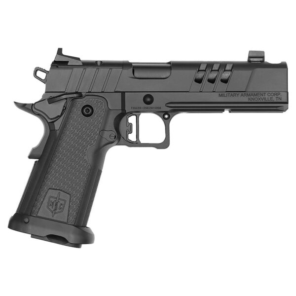SDS MAC 9 DS-D COMP Handgun 9mm Luger 17rd Magazines(2) 5'' Barrel AOS Optic Plate Black - Precision Shot Firearms