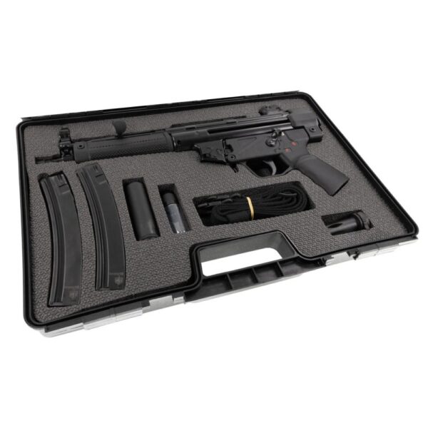 SDS Imports MAC 5 Handgun 9mm Luger 30rd Magazines (2) 8.9" Barrel Black with Sling Cleaning Kit and Case - Precision Shot Firearms