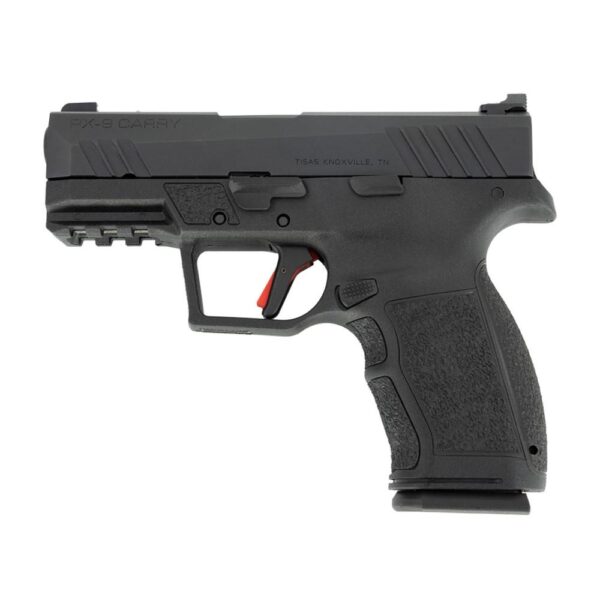 SDS Tisas PX-9 Gen 3 Carry IO Handgun 9mm Luger 15rd Magazines 3.5" Barrel Black - Precision Shot Firearms