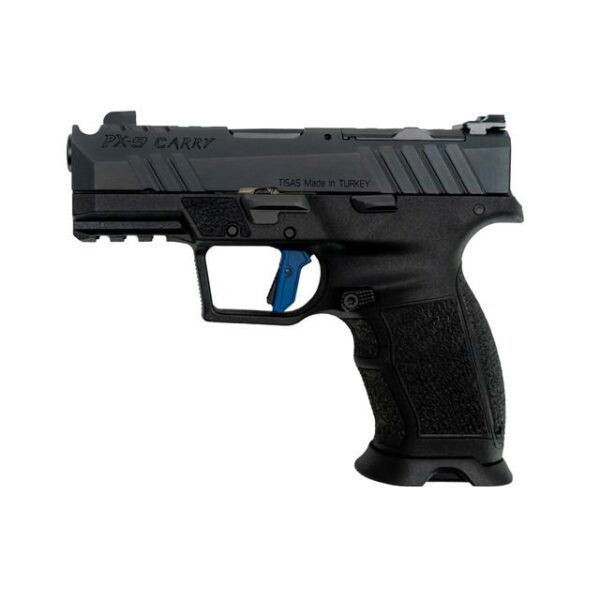 SDS Arms Tisas PX-9 Carry Comp Handgun 9mm Luger 18(1)&20(1)rd Magazines 3.5'' Barrel Black - Precision Shot Firearms