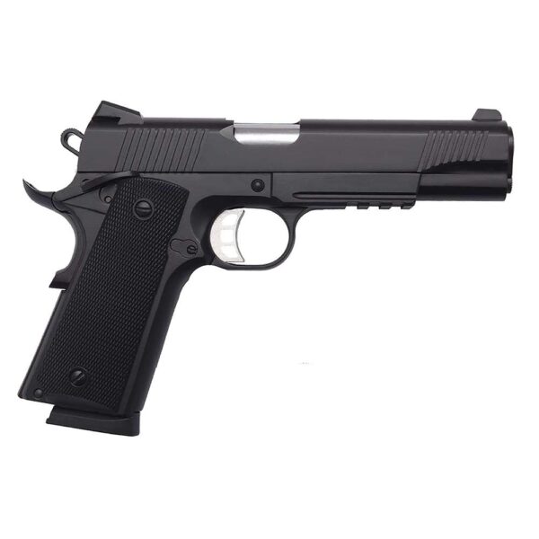 SDS Imports Tisas 1911 Duty B9R Handgun 9mm Luger 9rd Magazine 5" Barrel Black Cerakote Enhanced Features incl/ 2 Magazines - Precision Shot Firearms